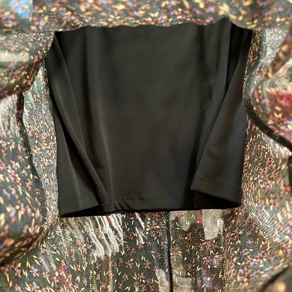 Free People Black Maxi Skirt Night Out - Picture 3 of 6